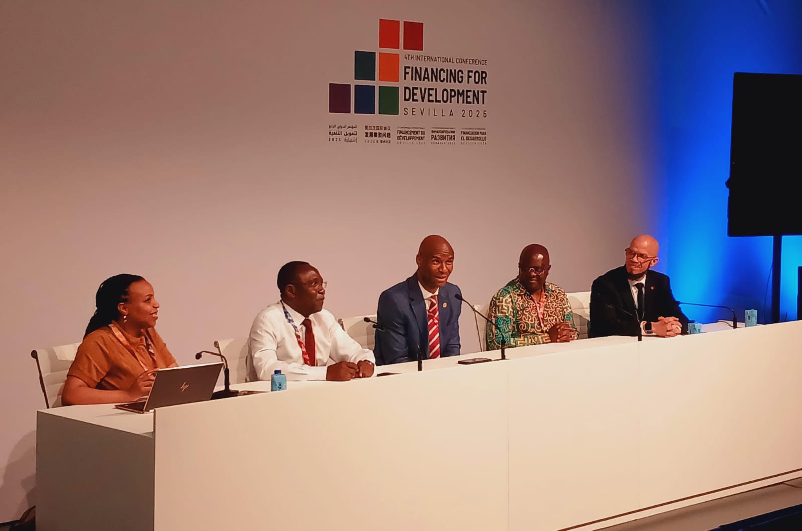 Fourth International Conference on Financing for Development (FfD4) in Seville, Spain.