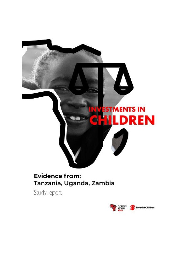 INVESTMENTS IN CHILDREN. Evidence from: Tanzania, Uganda, Zambia