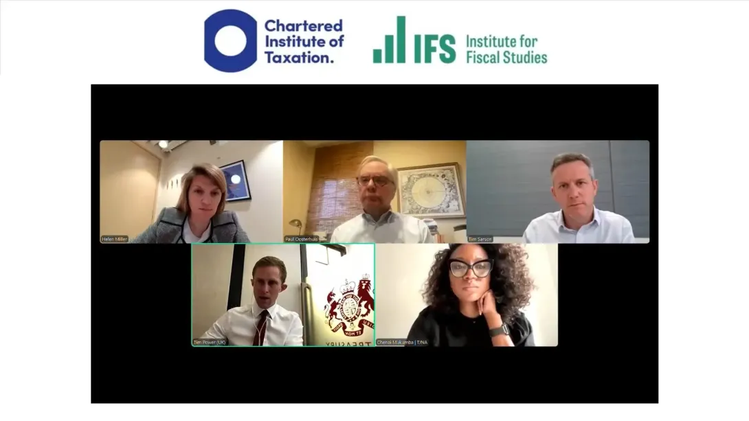 CIOT and IFS hosted an online debate on 16 June 2025 on international tax co-operation with speakers Chenai Mukumba (Tax Justice Network Africa), Paul Oosterhuis (US-based international tax practitioner), Tim Power (HM Treasury and OECD Committee on Fiscal Affairs) and Tim Sarson (KPMG UK).
