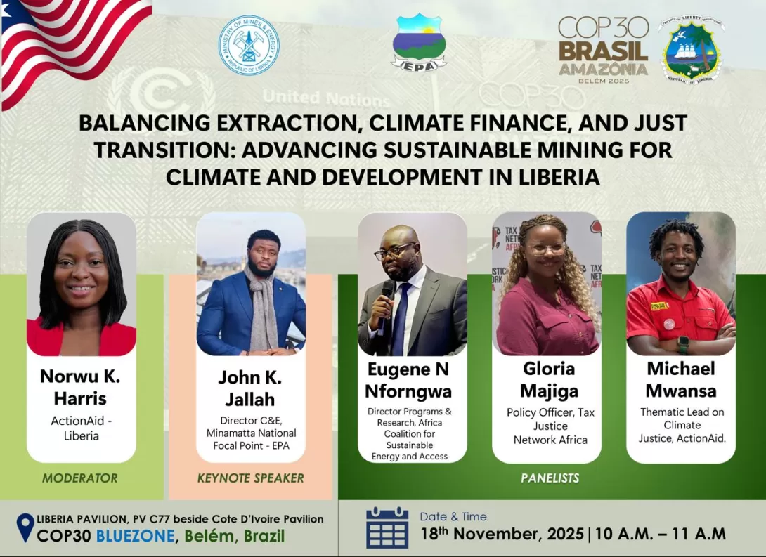 TJNA side session at COP30 